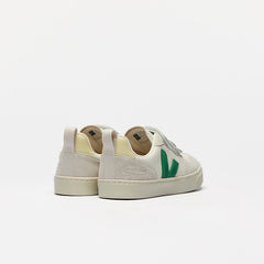 V-10 LEATHER VEJA X BONPOINT PURE EMERAUDE