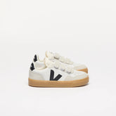 V-90 LEATHER WHITE BLACK NATURAL