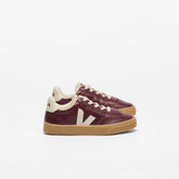 VOLLEY ELASTIC LACES LEATHER AMARANTE PIERRE NATURAL