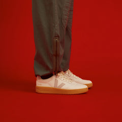 V-90 LEATHER WHITE LIGHT GREY NATURAL