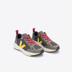 CANARY ELASTIC LACES ALVEOMESH GRAFITE TONIC