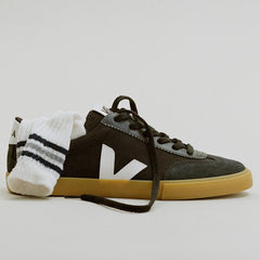 VOLLEY CANVAS BLACK WHITE NATURAL