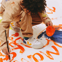 V-12 LEATHER WHITE MULTICO INDIGO