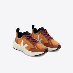 CANARY ELASTIC LACES ALVEOMESH PUMPKIN WHITE